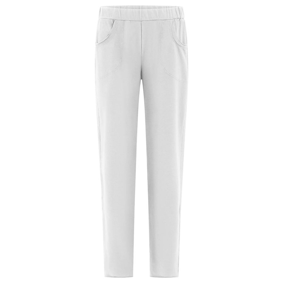 Pantaloni tuta slim fit in cotone stretch nero da donna Deha | D4252510001